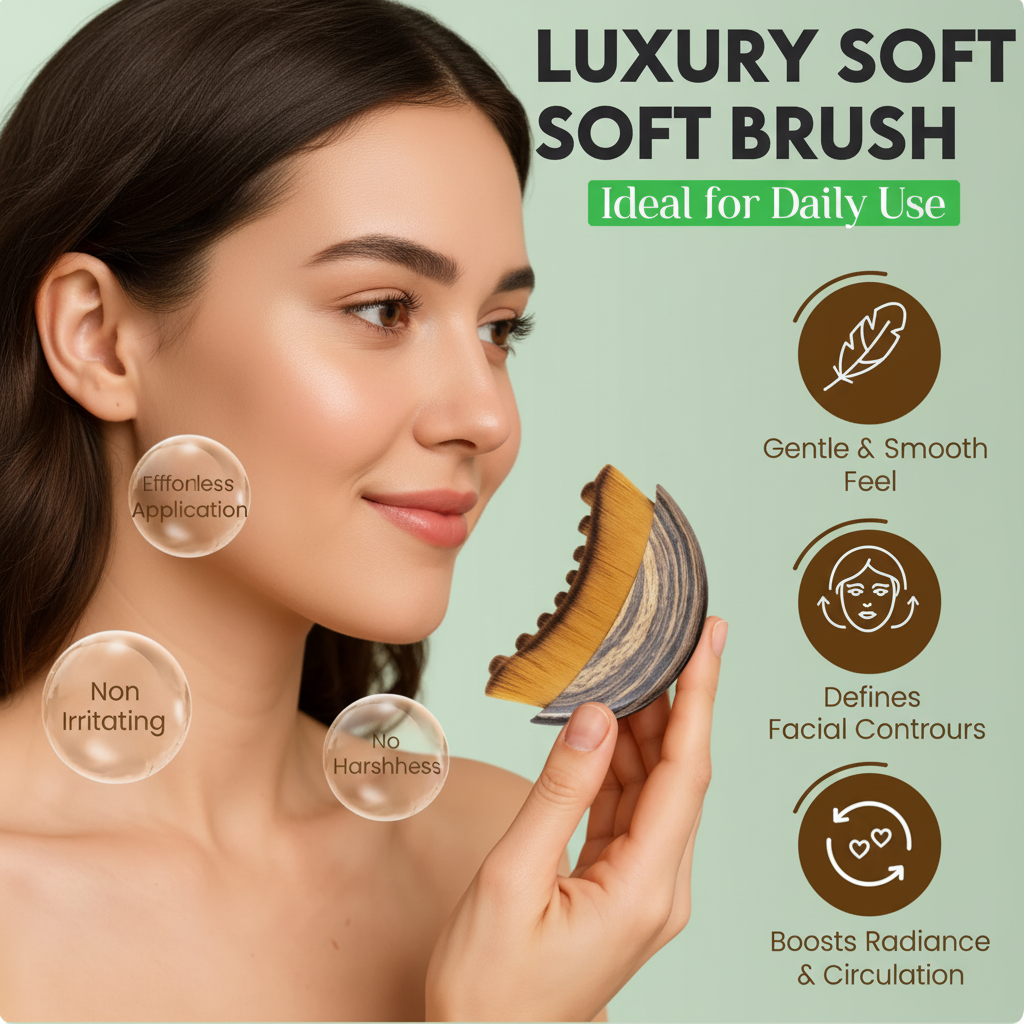 Elaneglow Lymphatic Face Brush